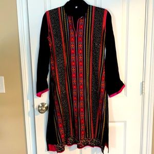 Pakistani Kurti with gorgeous embroidery